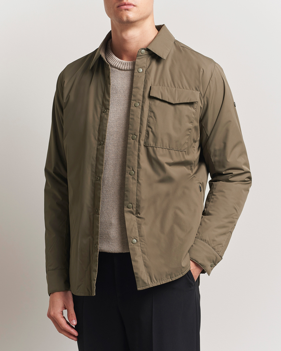 Mies | Takit | Scandinavian Edition | Trip Water-Resistant Shirt Jacket Major Brown