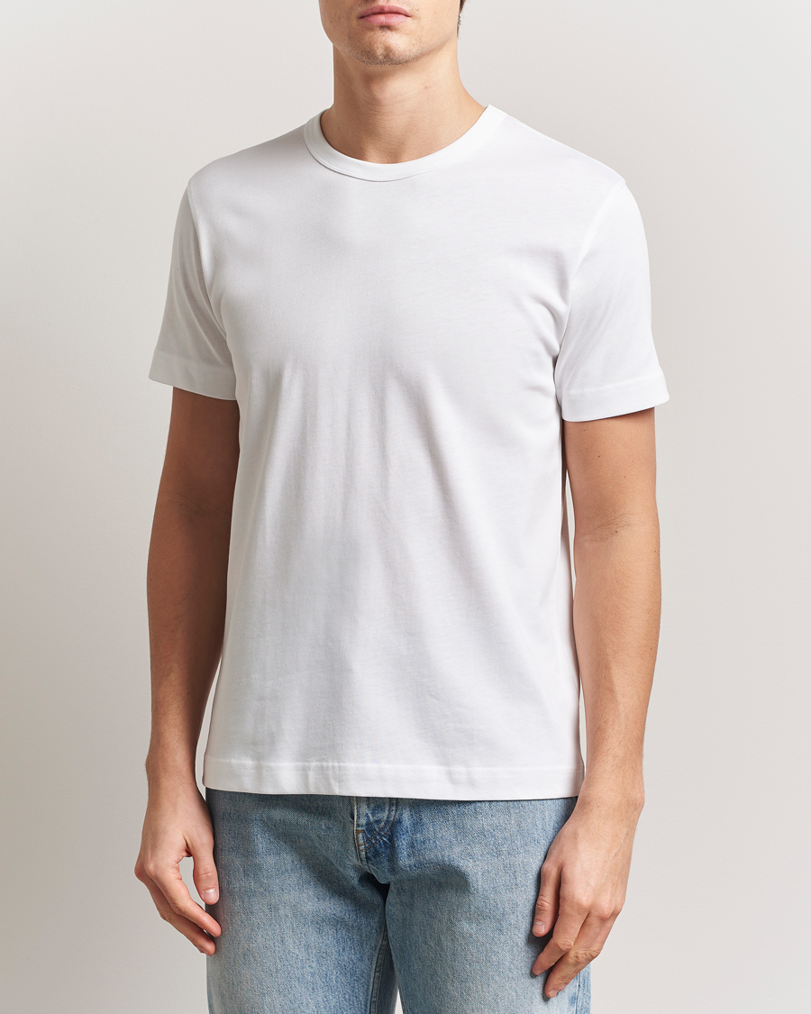 Mies | T-paidat | Sunspel | Single Jersey Supima Cotton T-Shirt White