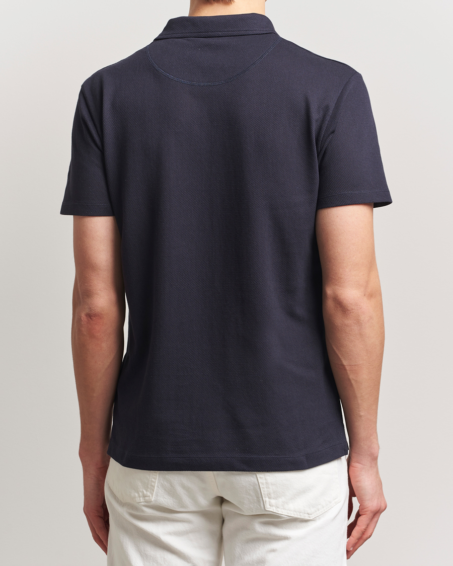 Mies | Pikeet | Sunspel | Riviera Polo Shirt Midnight Navy