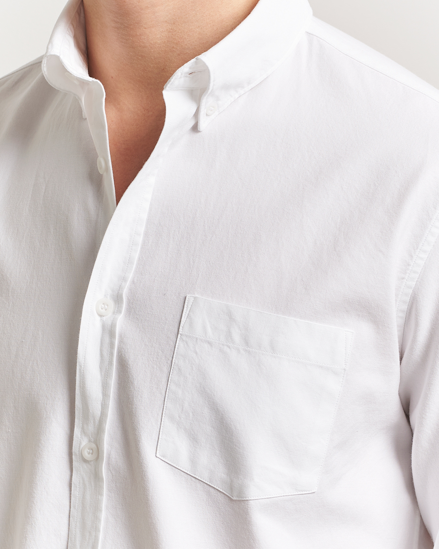 Mies | Kauluspaidat | Sunspel | Oxford Button Down Shirt White