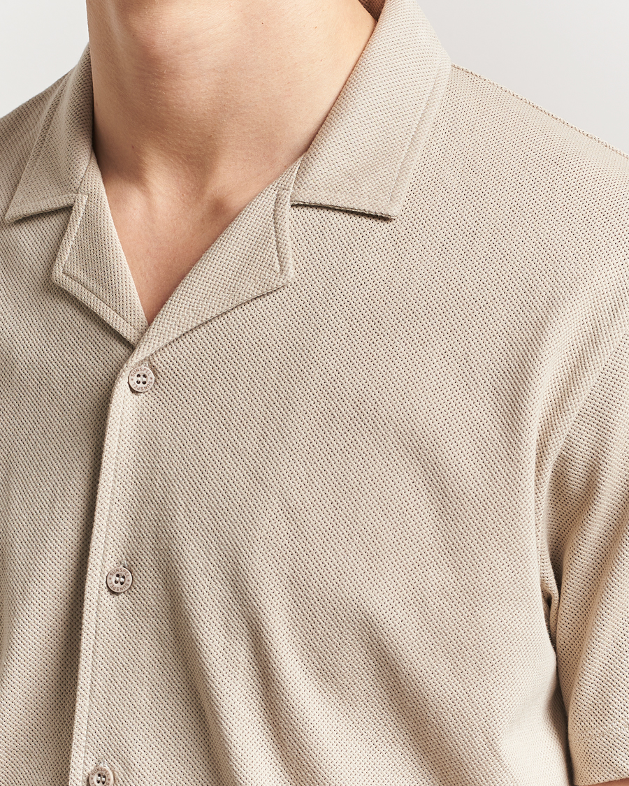 Mies | Kauluspaidat | Sunspel | Riviera Resort Shirt Ash Grey