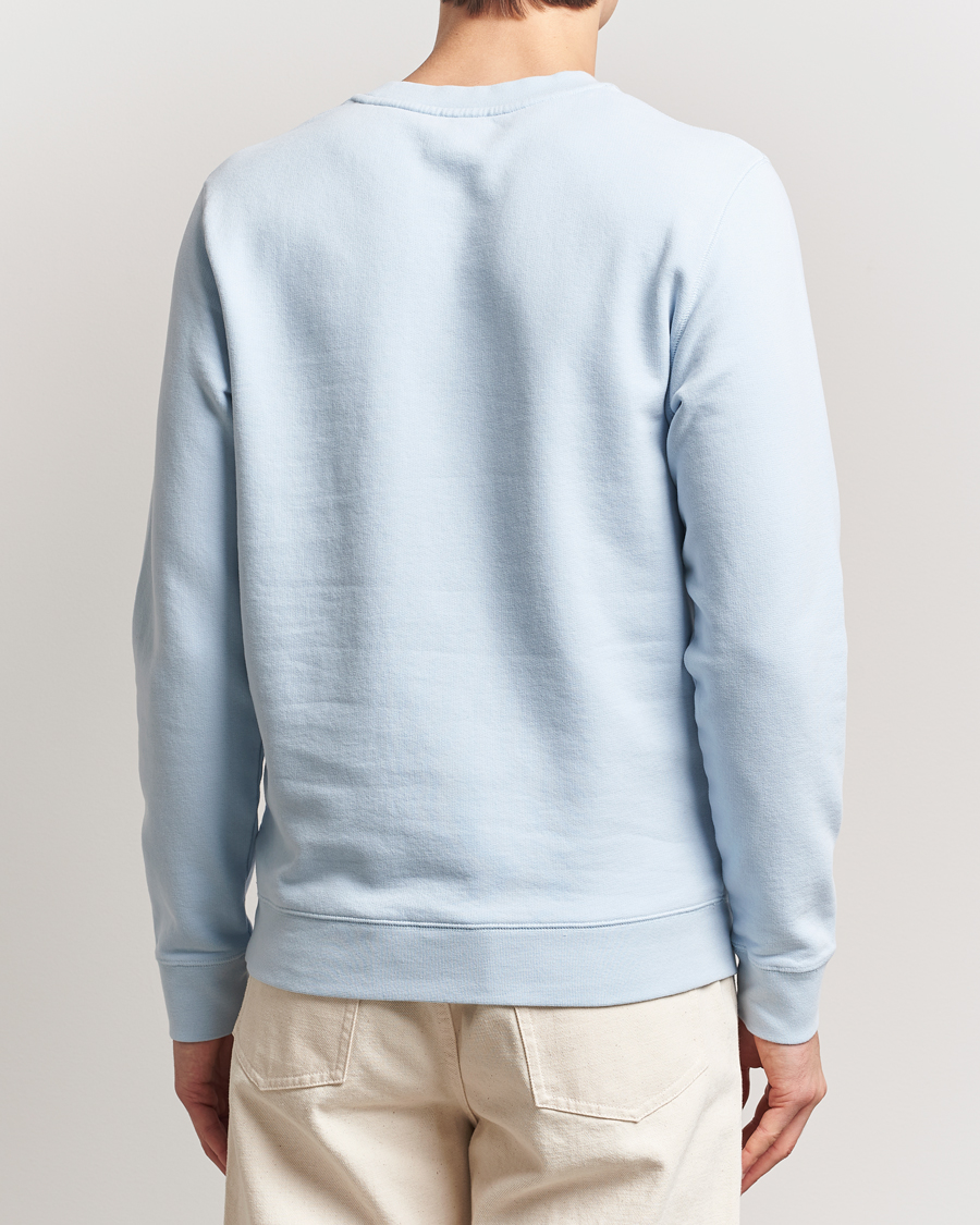 Mies | Puserot | Sunspel | Loopback Sweatshirt Blue Mist
