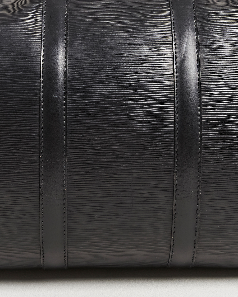 Mies | Louis Vuitton Pre-Owned Keepall 45 Epi Leather Bag Black | Louis Vuitton Pre-Owned | Keepall 45 Epi Leather Bag Black
