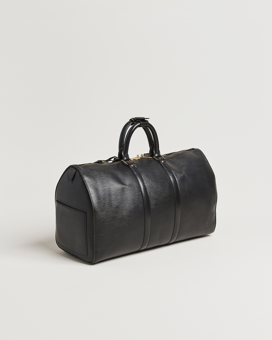 Mies | Louis Vuitton Pre-Owned Keepall 45 Epi Leather Bag Black | Louis Vuitton Pre-Owned | Keepall 45 Epi Leather Bag Black