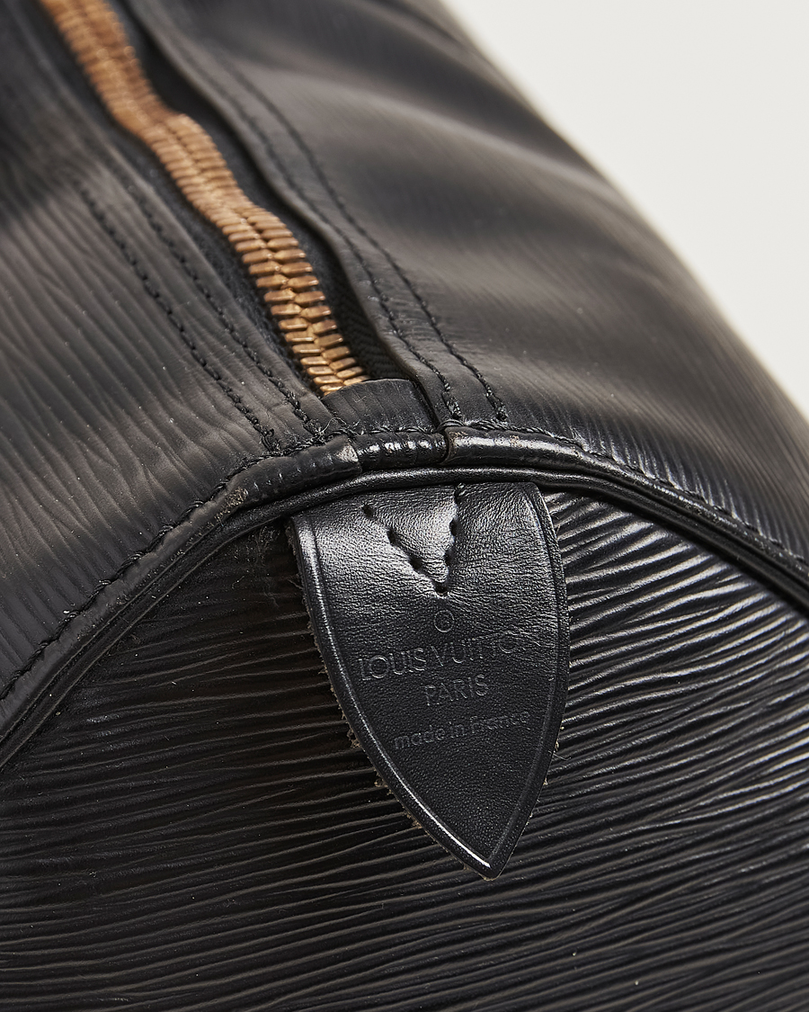 Mies | Louis Vuitton Pre-Owned Keepall 45 Epi Leather Bag Black | Louis Vuitton Pre-Owned | Keepall 45 Epi Leather Bag Black