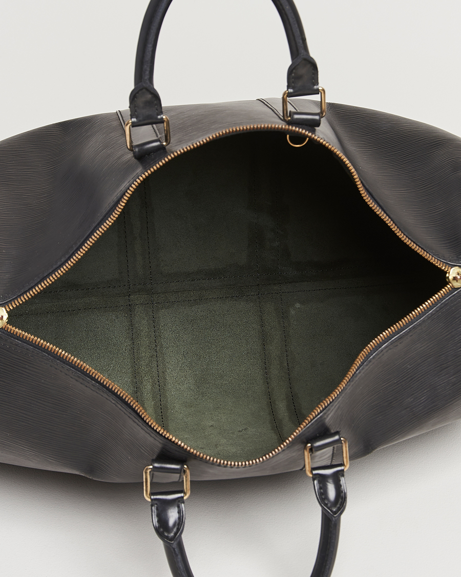 Mies | Louis Vuitton Pre-Owned Keepall 45 Epi Leather Bag Black | Louis Vuitton Pre-Owned | Keepall 45 Epi Leather Bag Black