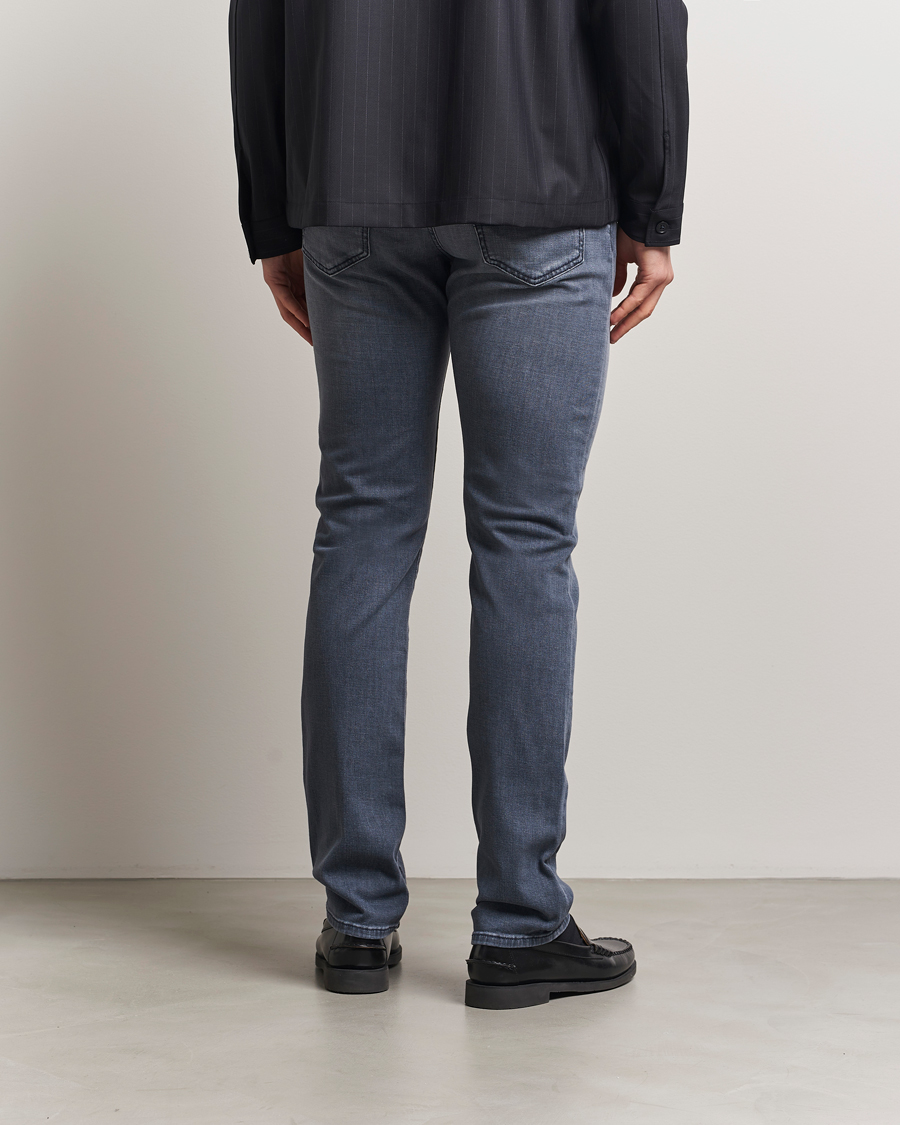 Mies | Farkut | Jacob Cohën | Bard Slim Fit Stretch Jeans Mid Grey