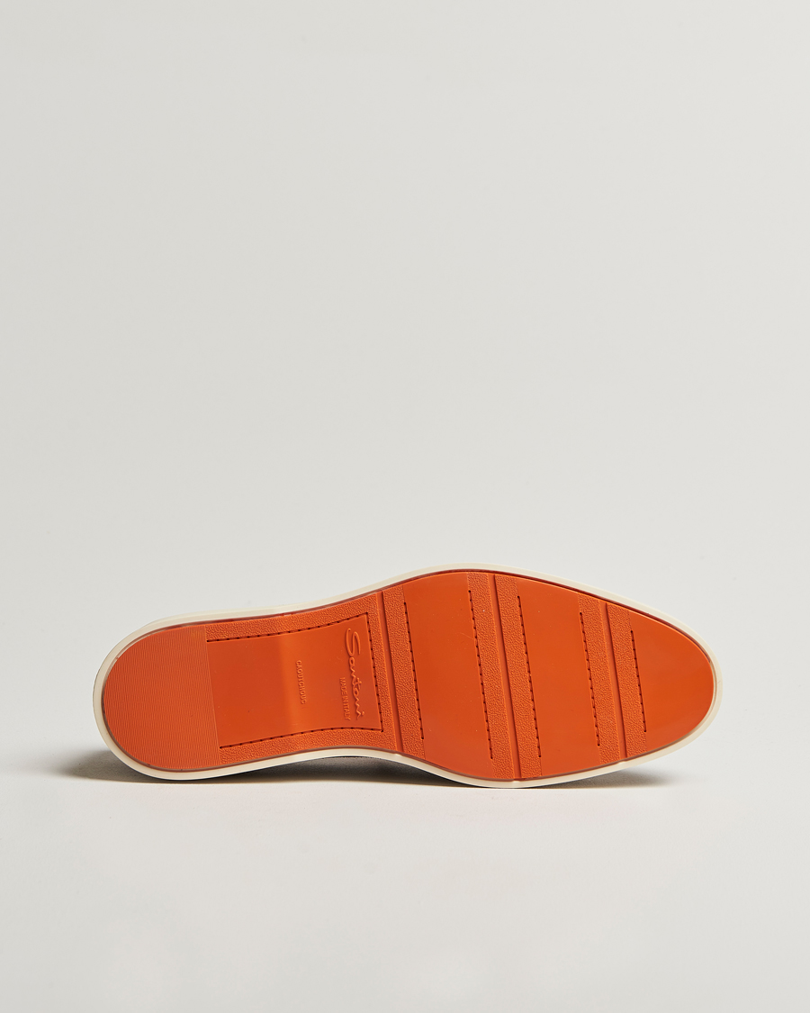 Mies | Santoni Detroit Loafers Brown Suede | Santoni | Detroit Loafers Brown Suede