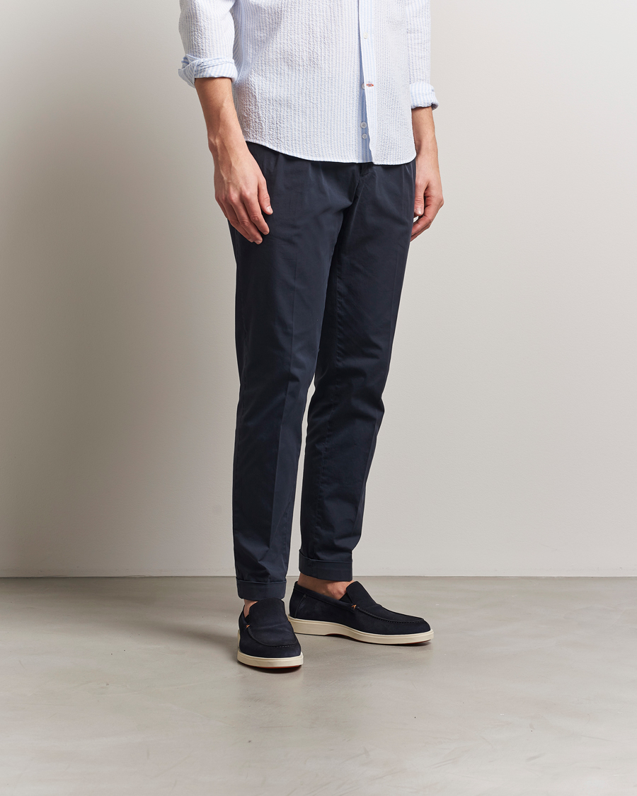 Mies | Loaferit | Santoni | Detroit Loafer Navy Suede