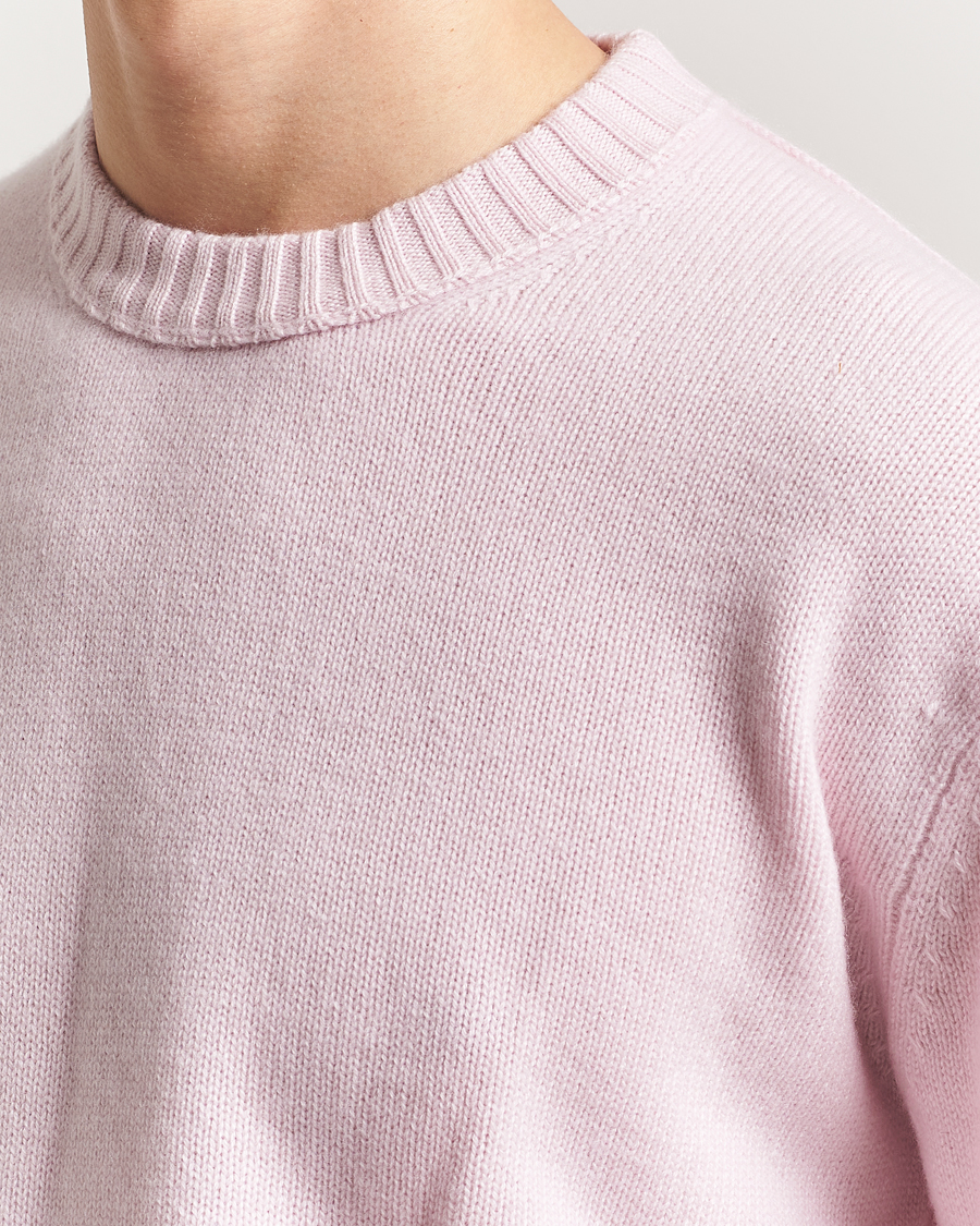 Mies | Puserot | FRAME | Cashmere Crewneck Light Pink
