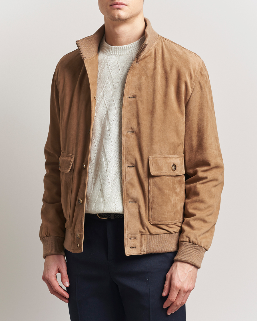 Mies | Takit | Valstar | Valstarino Suede Jacket Arachide