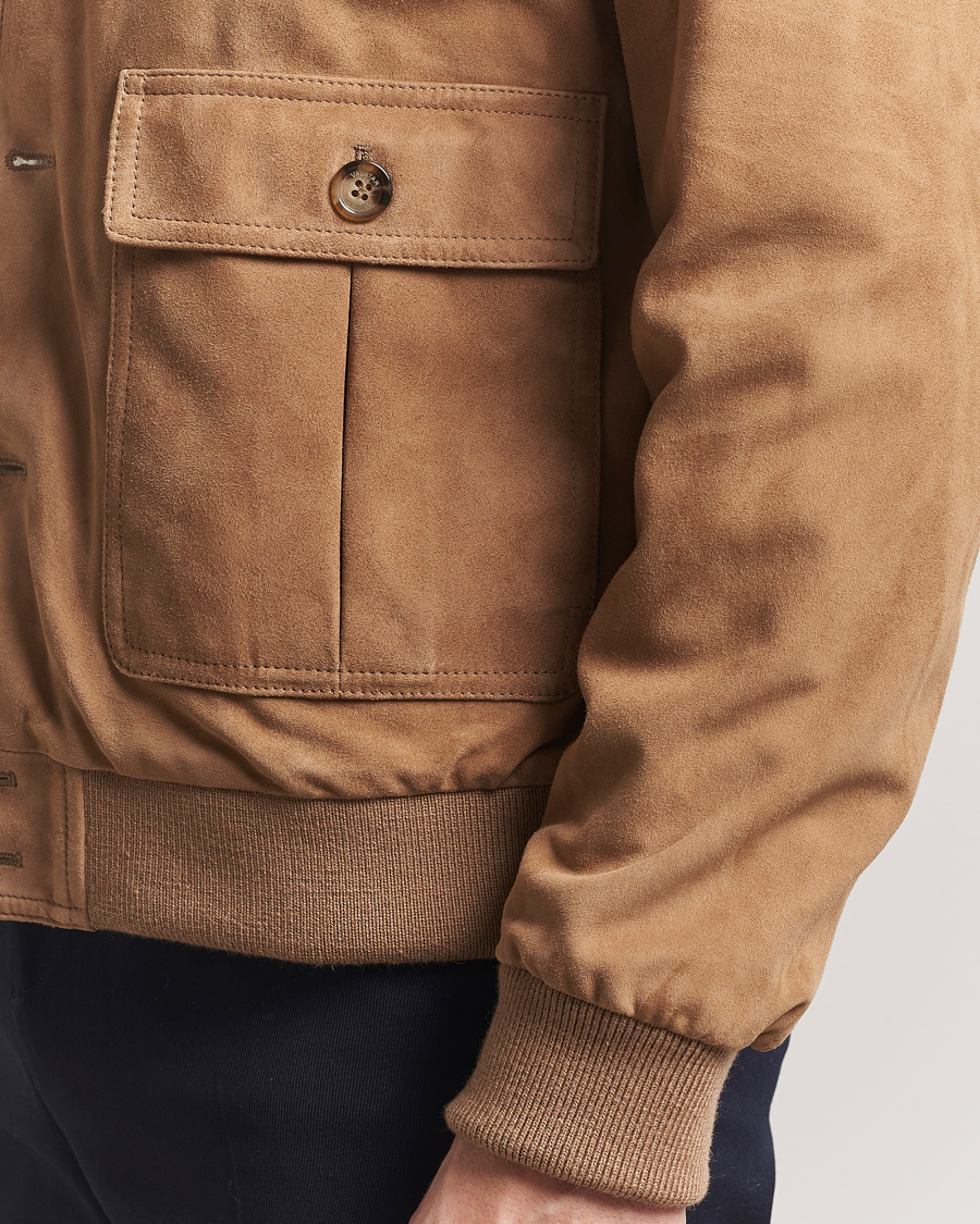 Mies | Takit | Valstar | Valstarino Suede Jacket Arachide