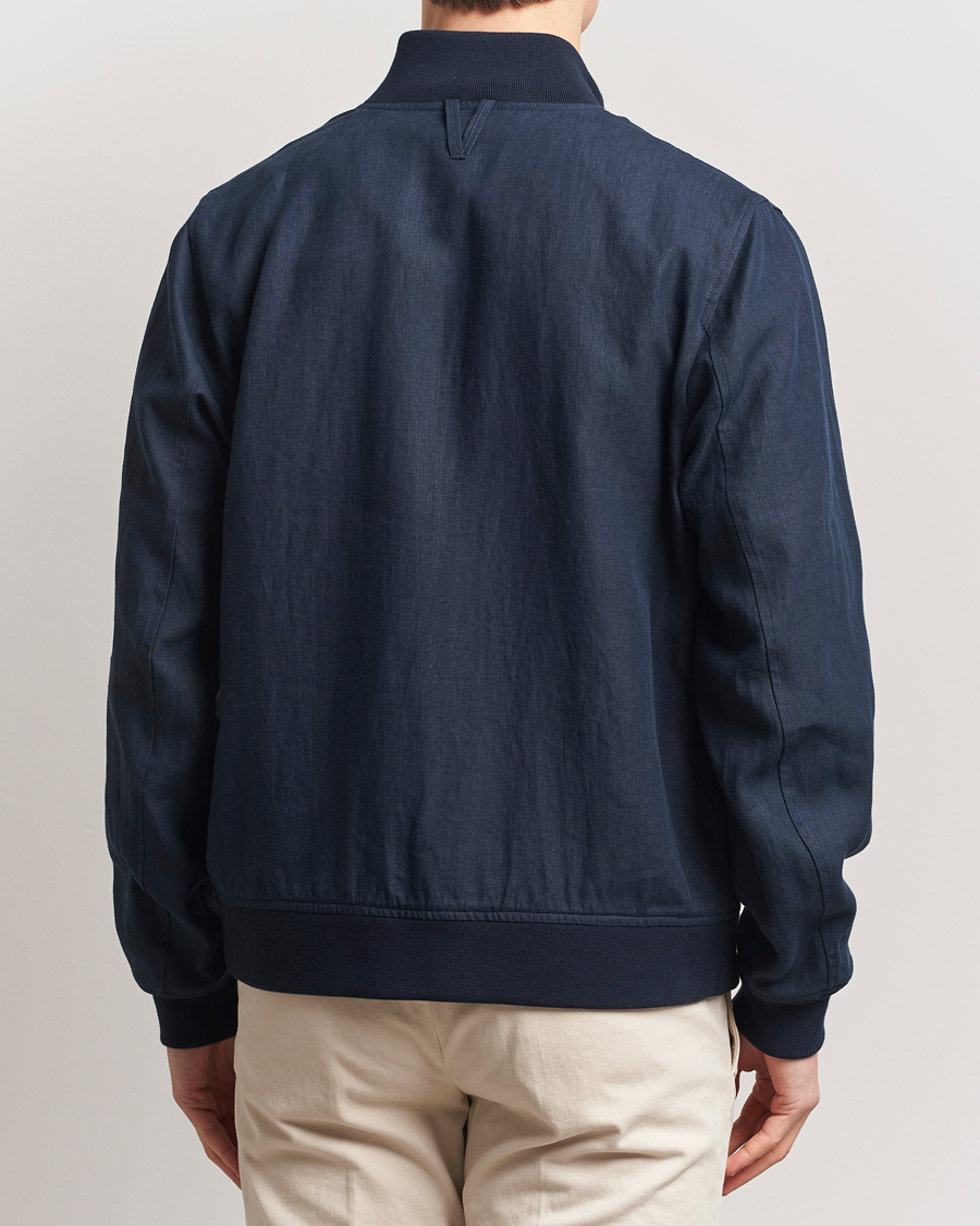 Mies | Takit | Valstar | Valstarino Linen Jacket Navy