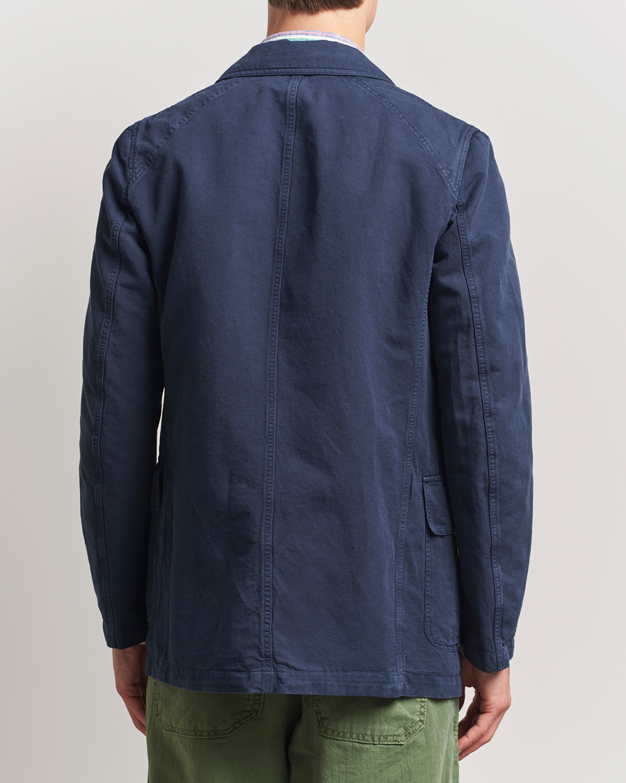 Mies | Pikkutakit | Drake's | MKI Cotton/linen Games Blazer Navy