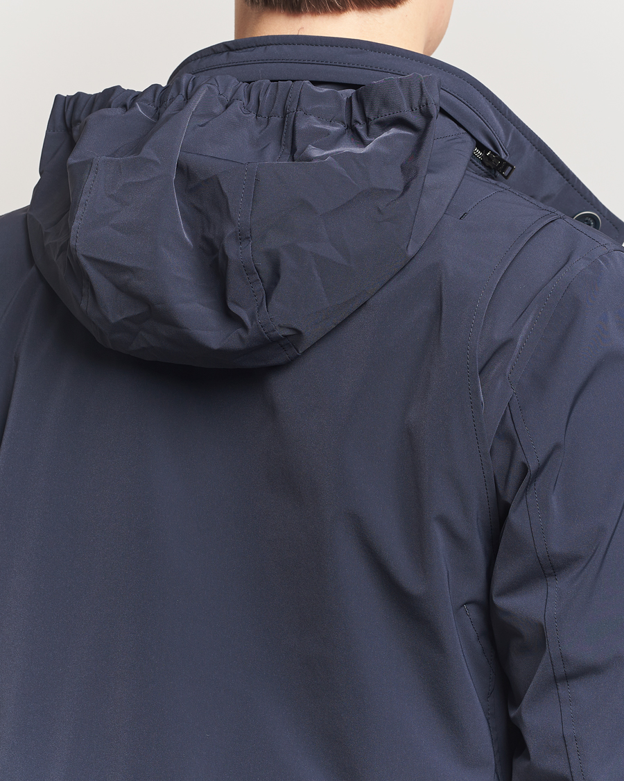Mies | Takit | Herno | Soft Nylon Field Jacket Navy