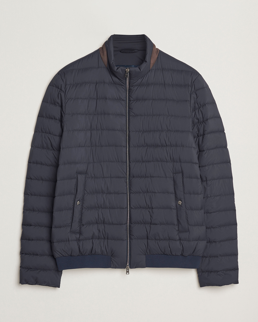 Mies | Takit | Herno | Nuage Matt Nylon Jacket Navy