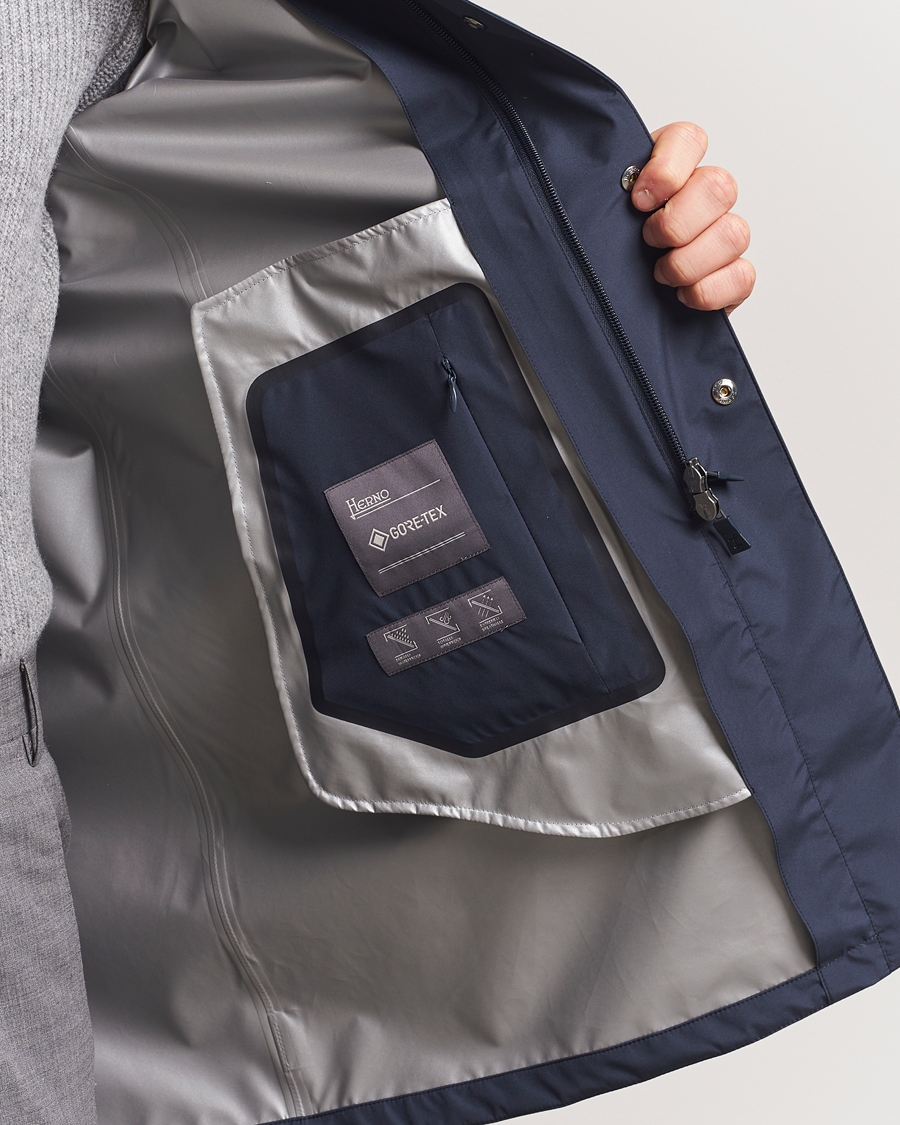 Mies | Takit | Herno | Gore-Tex Coat Navy