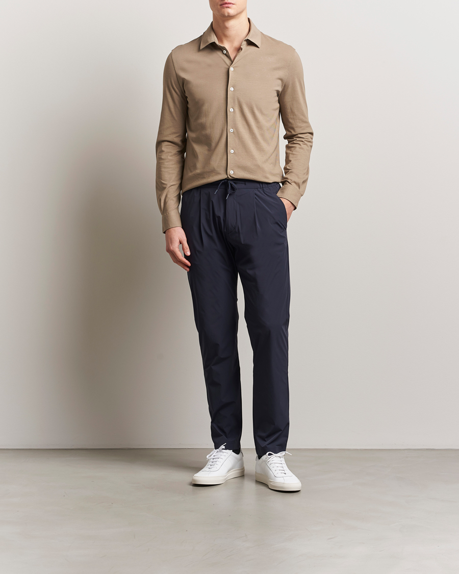 Mies | Housut | Herno | Nylon Drawstring Pants Navy