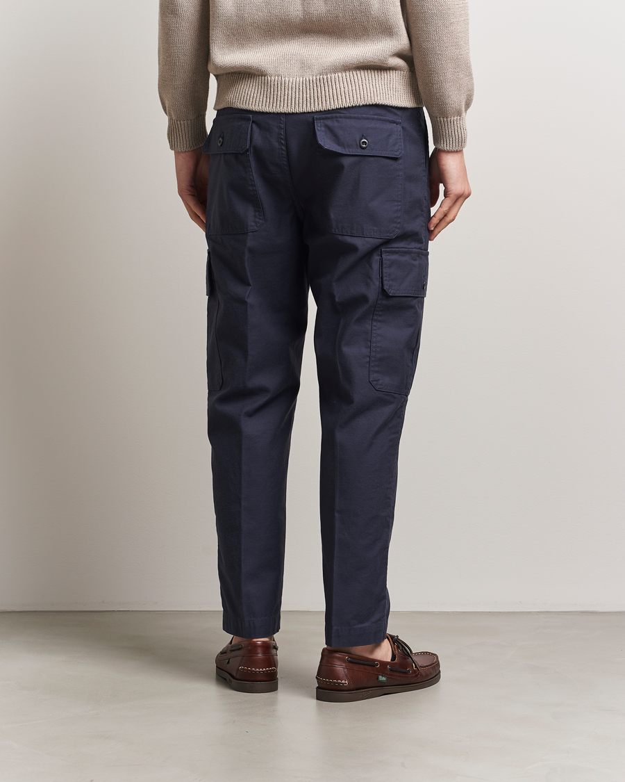Mies | Housut | Incotex | Regular Fit Cargo Pants Navy