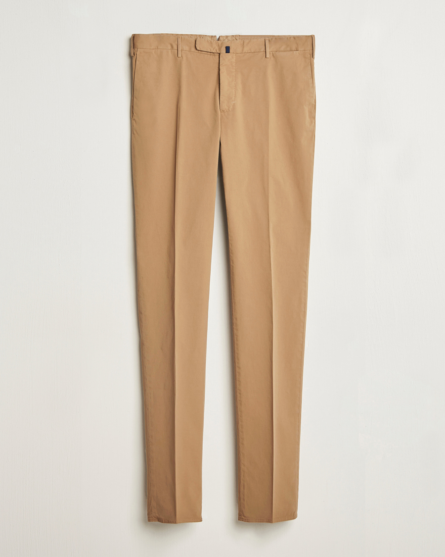 Mies | Housut | Incotex | Slim Fit Comfort Chinos Beige