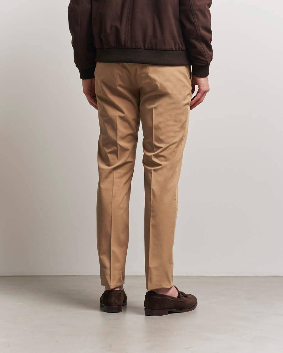 Mies | Housut | Incotex | Slim Fit Comfort Chinos Beige
