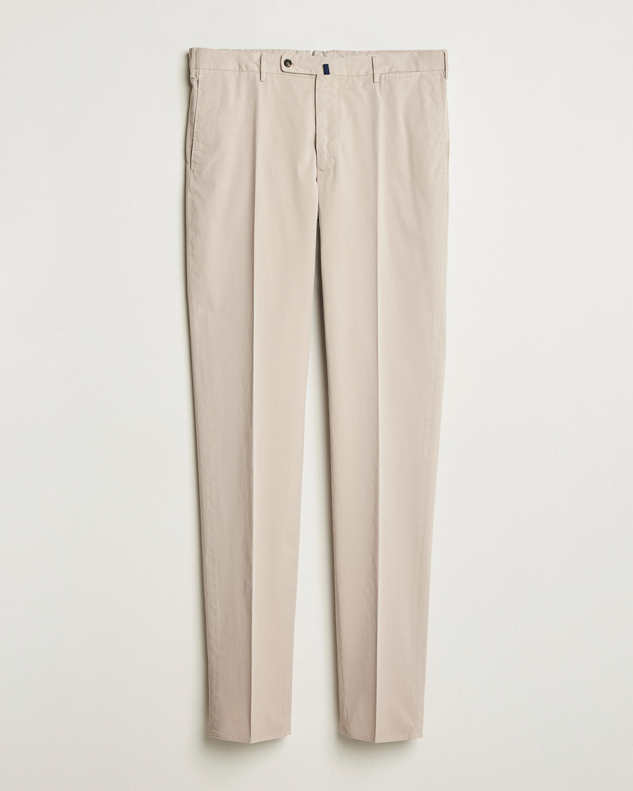 Mies | Housut | Incotex | Regular Fit Comfort Chinos Light Beige