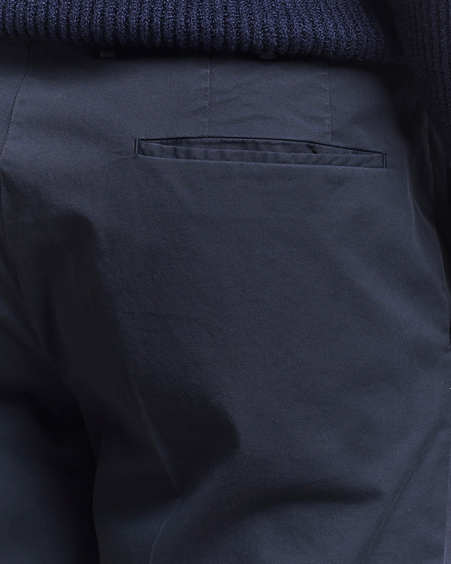 Mies | Shortsit | Incotex | Cotton Comfort Shorts Navy