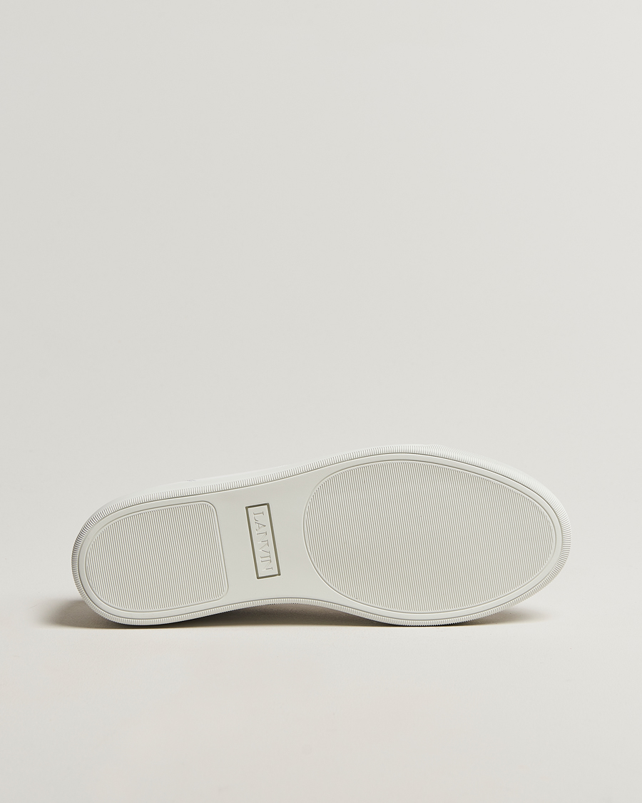 Mies | Lanvin Nappa Cap Toe Sneaker White | Lanvin | Nappa Cap Toe Sneaker White