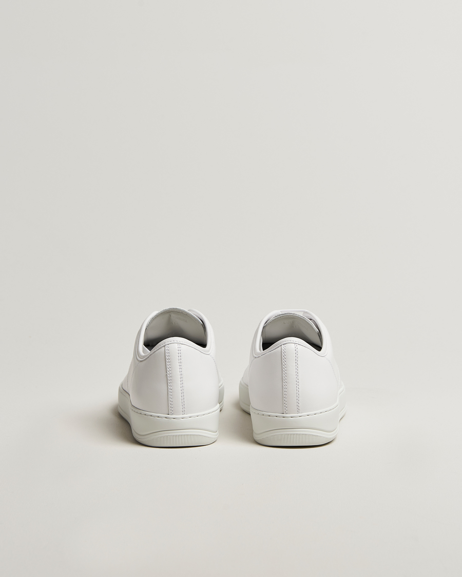 Mies | Lanvin Nappa Cap Toe Sneaker White | Lanvin | Nappa Cap Toe Sneaker White