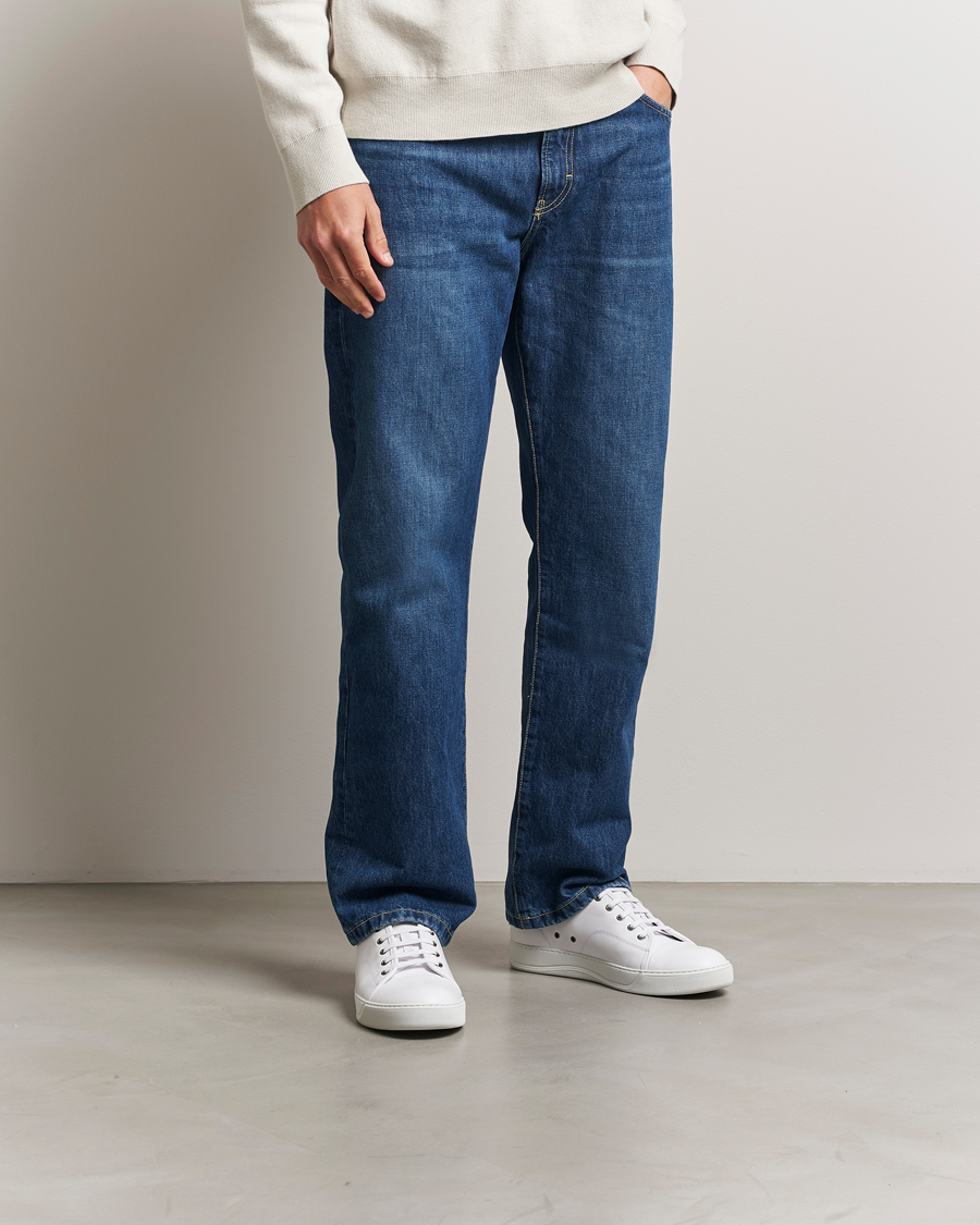 Mies | Lanvin Nappa Cap Toe Sneaker White | Lanvin | Nappa Cap Toe Sneaker White