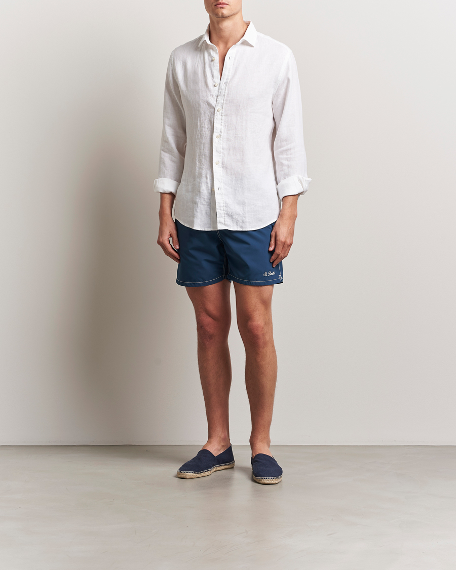 Mies | Uimahousut | MC2 Saint Barth | Nylon Swim Shorts Navy