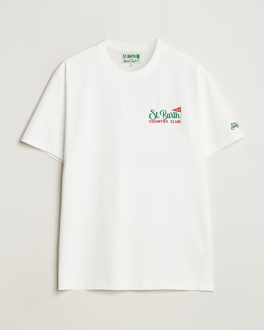 Mies | T-paidat | MC2 Saint Barth | Printed Cotton T-Shirt Country Golf