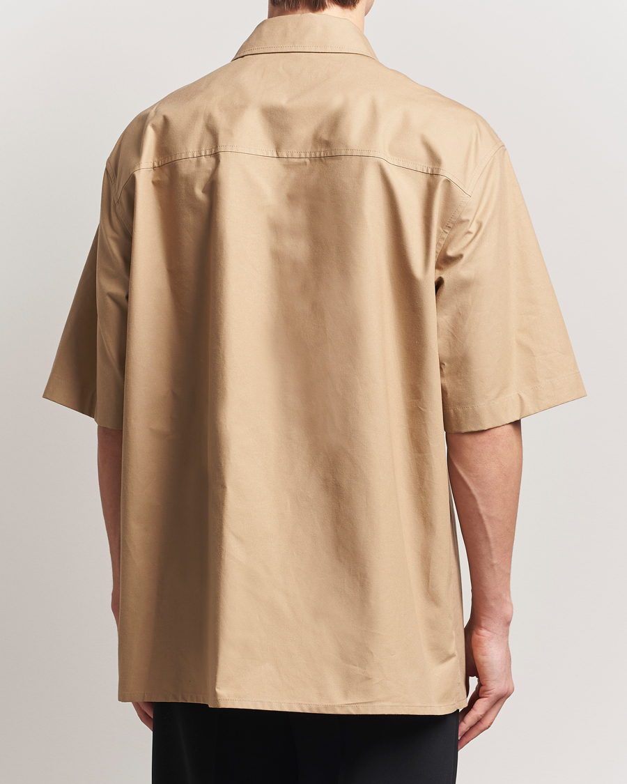 Mies | Kauluspaidat | Jil Sander | Short Sleeve Pocket Shirt Khaki