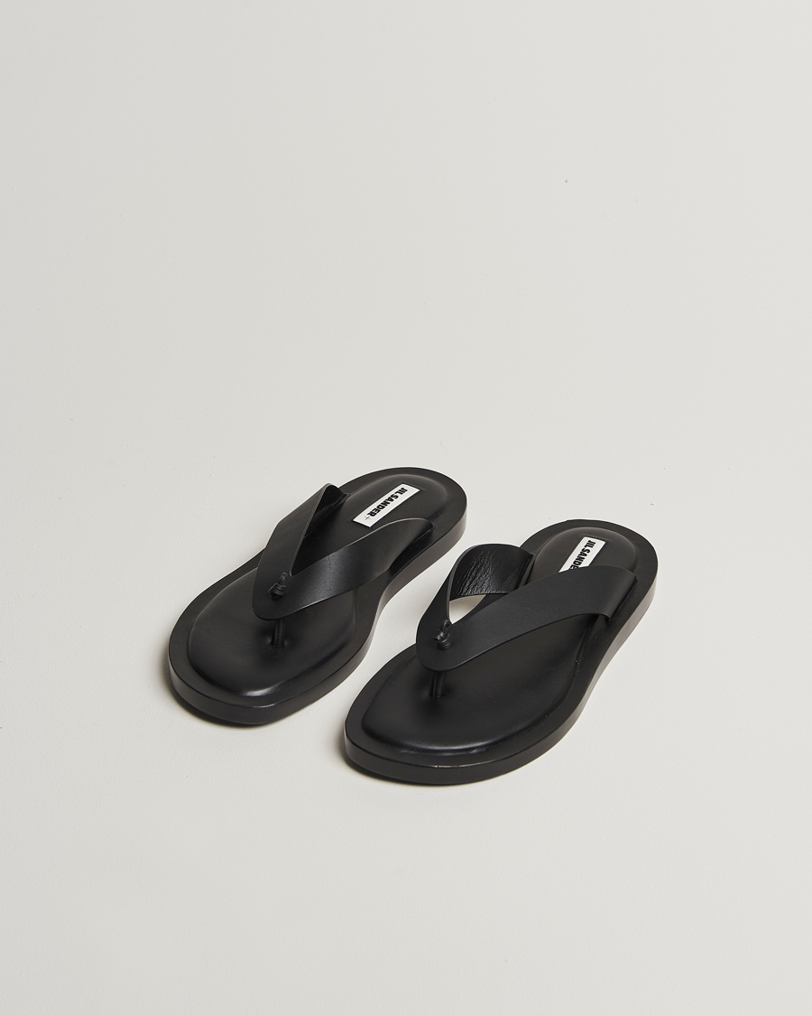 Mies | Jil Sander Leather Sandals Black | Jil Sander | Leather Sandals Black