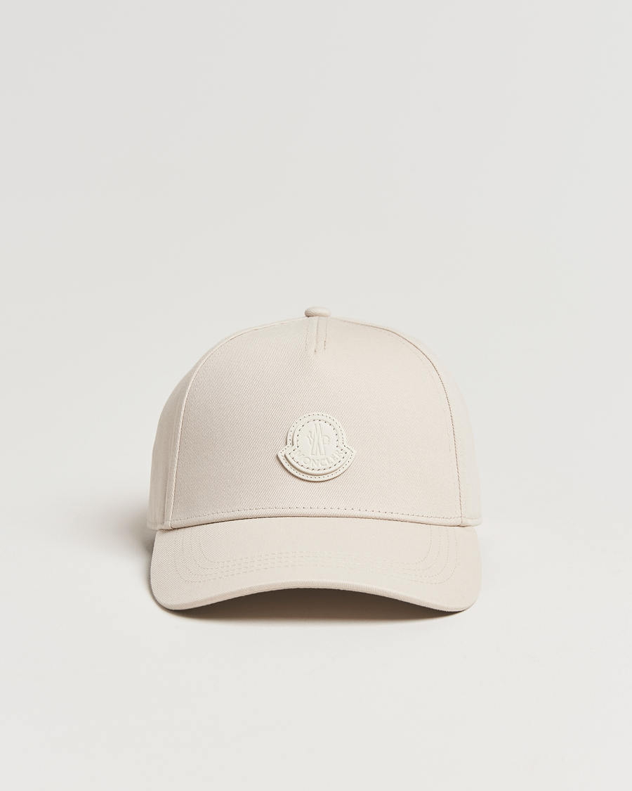 Mies | Moncler Tonal Logo Cap Beige | Moncler | Tonal Logo Cap Beige