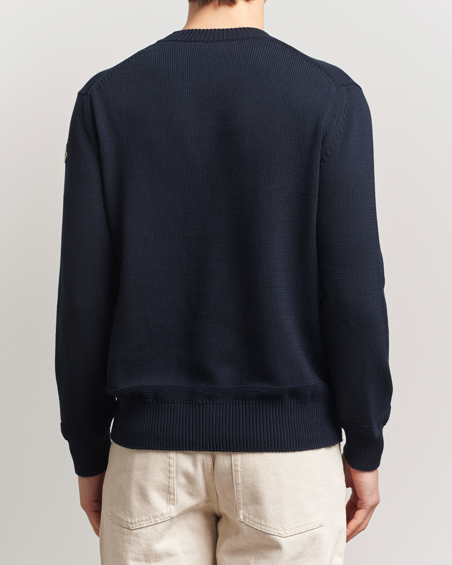 Mies | Puserot | Moncler | Crew Neck Sweater Navy