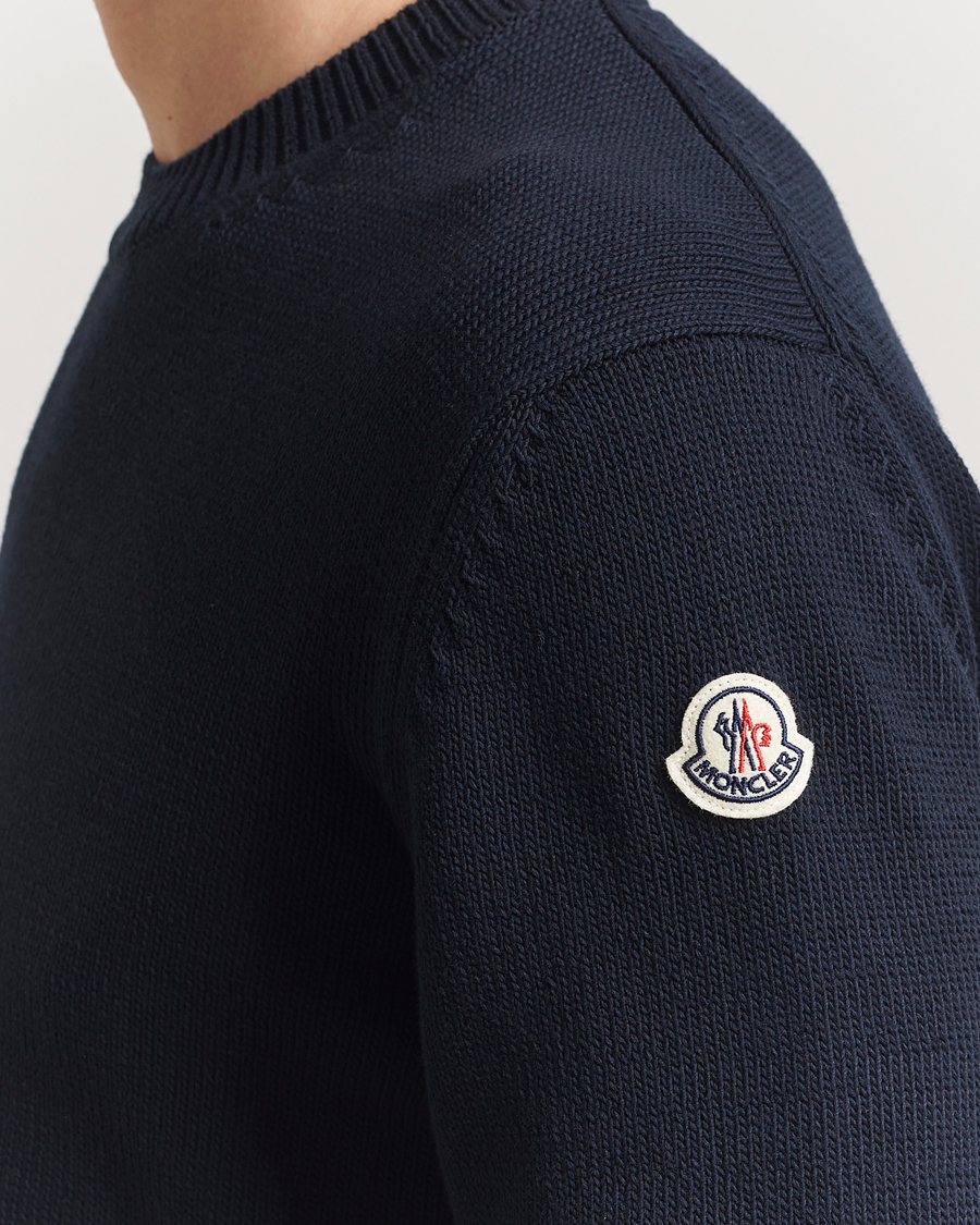 Mies | Puserot | Moncler | Crew Neck Sweater Navy
