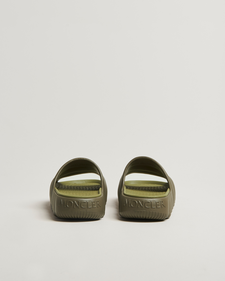 Mies | Moncler Lilo Slides Green | Moncler | Lilo Slides Green