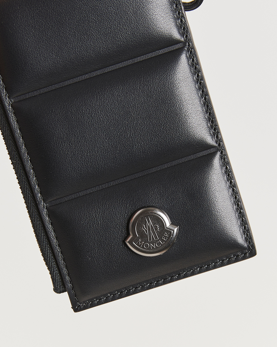 Mies | Moncler Doudoune Card Holder Black | Moncler | Doudoune Card Holder Black