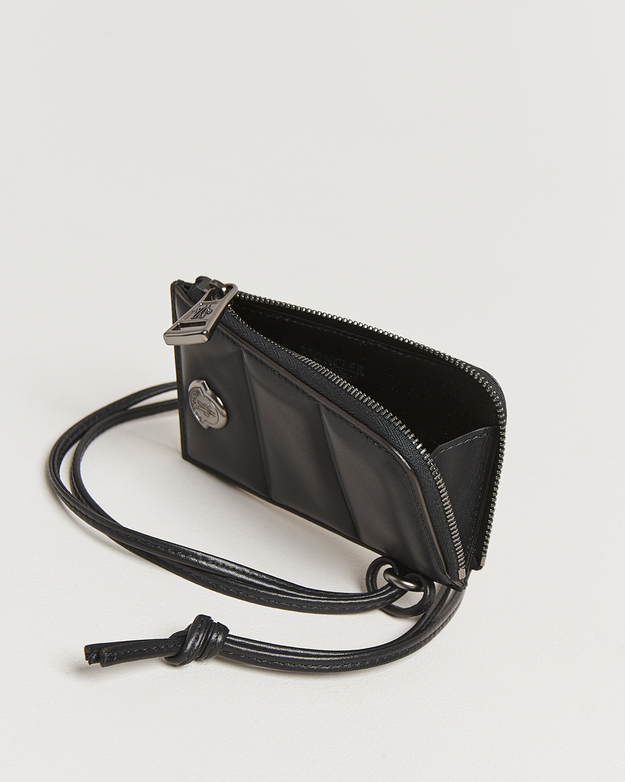 Mies | Moncler Doudoune Card Holder Black | Moncler | Doudoune Card Holder Black