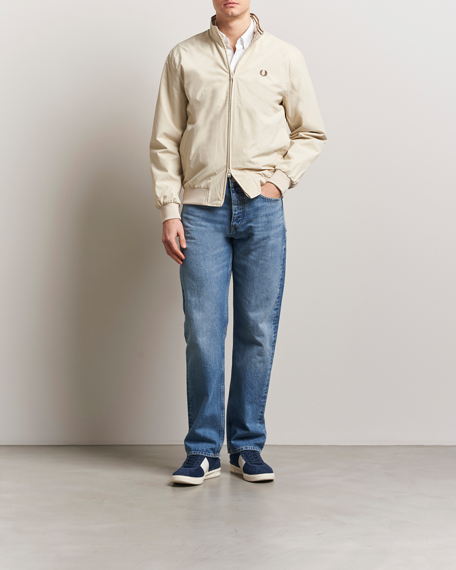 Mies | Takit | Fred Perry | Brentham Jacket Oatmeal