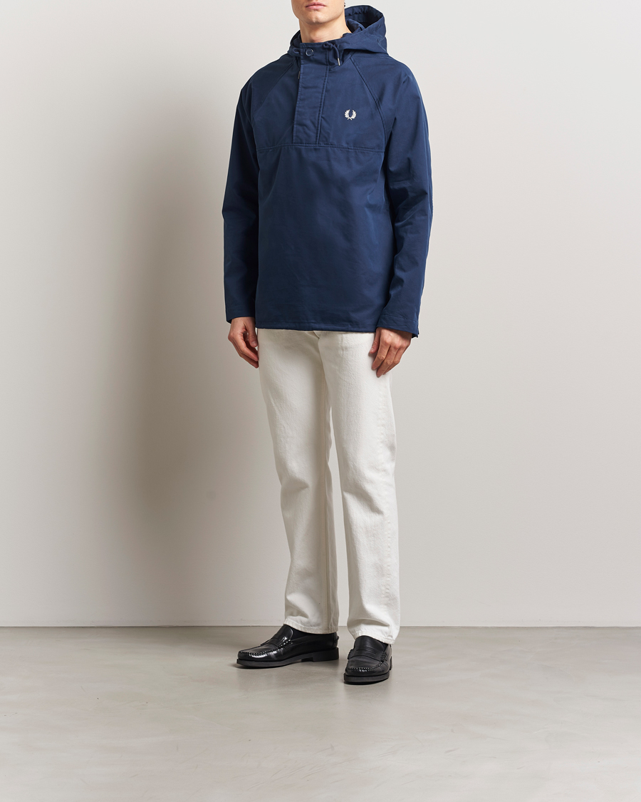 Mies | Takit | Fred Perry | Smock Hooded Anorak Tennis Blue