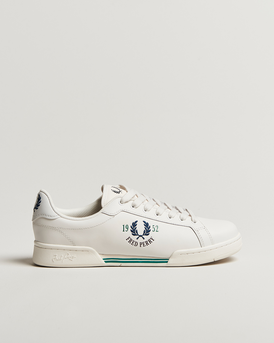 Mies | Fred Perry 1952 Leather Sneaker Snow White | Fred Perry | 1952 Leather Sneaker Snow White