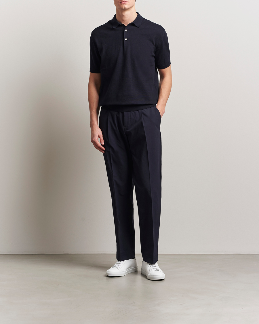 Mies | Housut | J.Lindeberg | Jun Oxy Tech Stretch Pants Navy