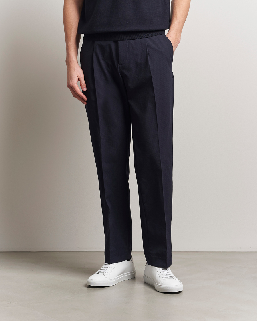 Mies | Housut | J.Lindeberg | Jun Oxy Tech Stretch Pants Navy
