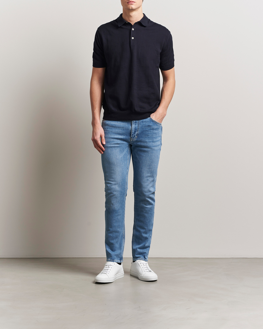 Mies | Housut | J.Lindeberg | Jax Light Wash Slim Jeans Light Blue