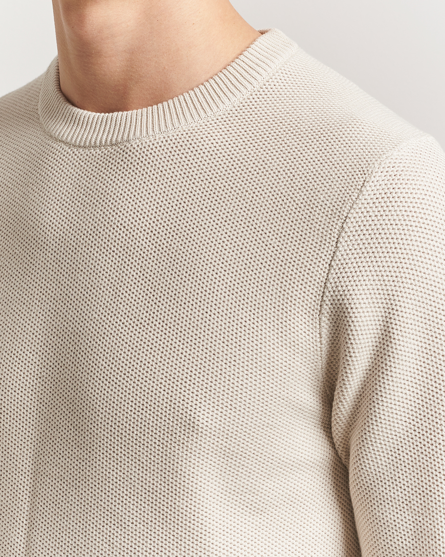 Mies | Puserot | J.Lindeberg | Arthur Organic Cotton Knit Moonbeam