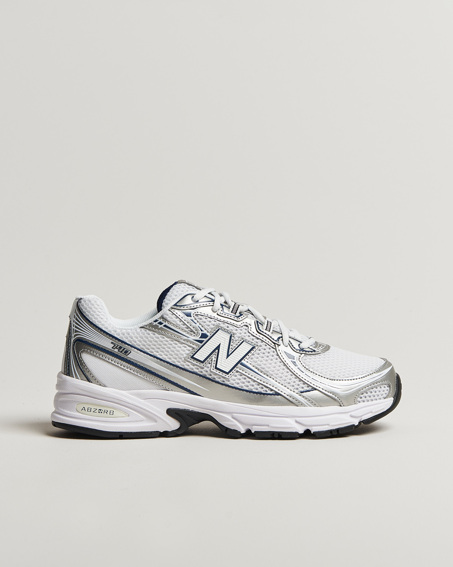 Mies | New Balance 740 Sneakers White/Navy | New Balance | 740 Sneakers White/Navy