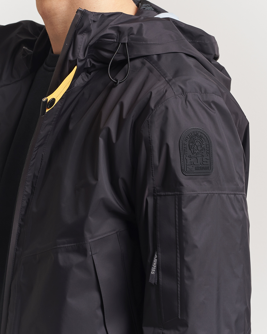 Mies | Takit | Parajumpers | Aso Rain Hooded Jacket Black