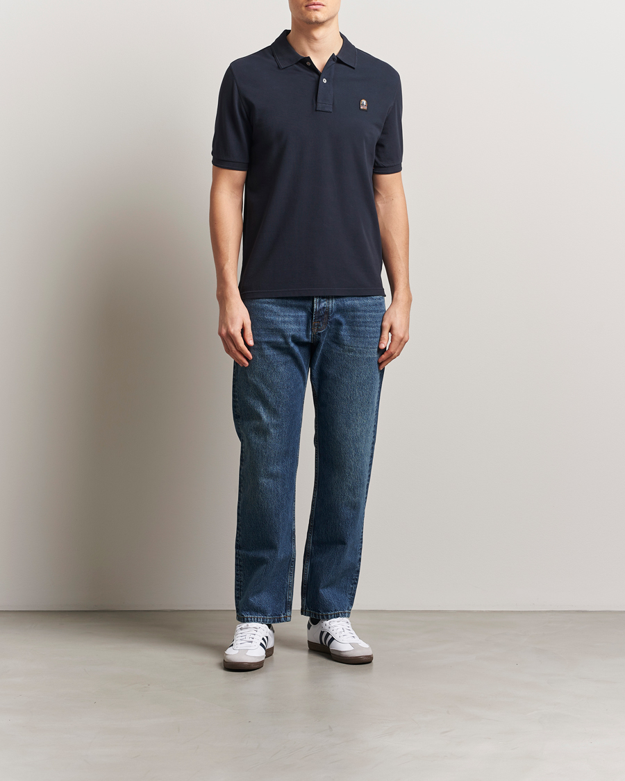 Mies | Pikeet | Parajumpers | Patch Polo Blue Navy